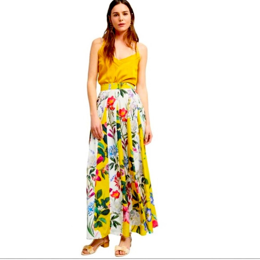 Rococo Sands 100% silk skirt